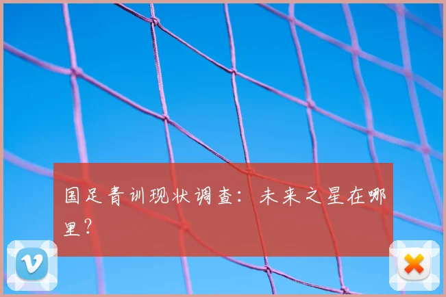 国足青训现状调查：未来之星在哪里？